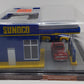 Menards 275-9288 O Gauge Prebuilt SUNOCO Station NIB