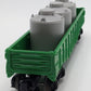 Lionel 6-9140 O Burlington Gondola w/3 Canisters #9140 EX/Box