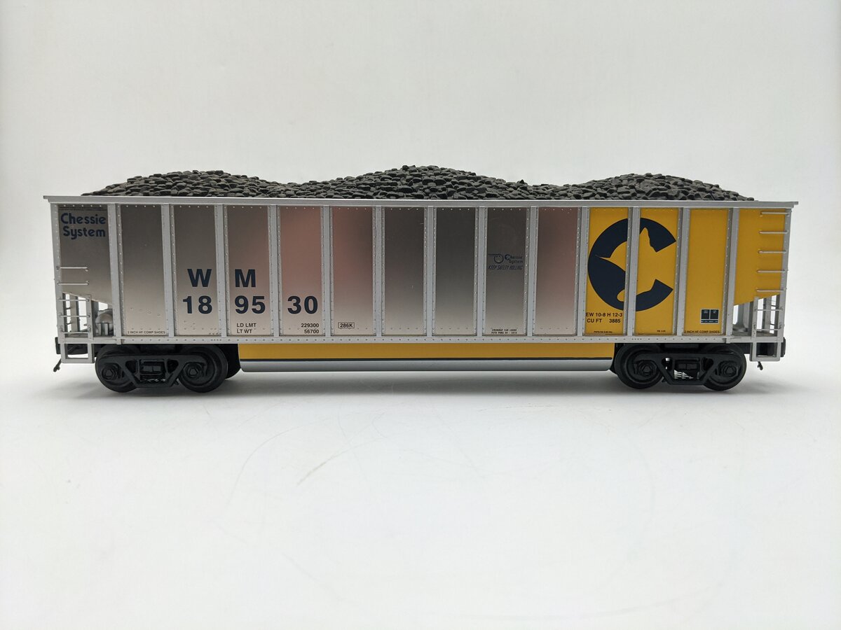 MTH 20-97910 O Scale Coalporter Hopper Car W/ Coal Load EX