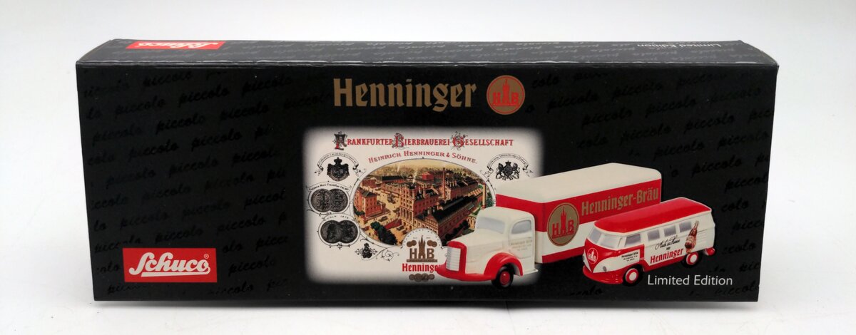 Schuco 05811 Diecast Henninger limited edition 2222 NIB