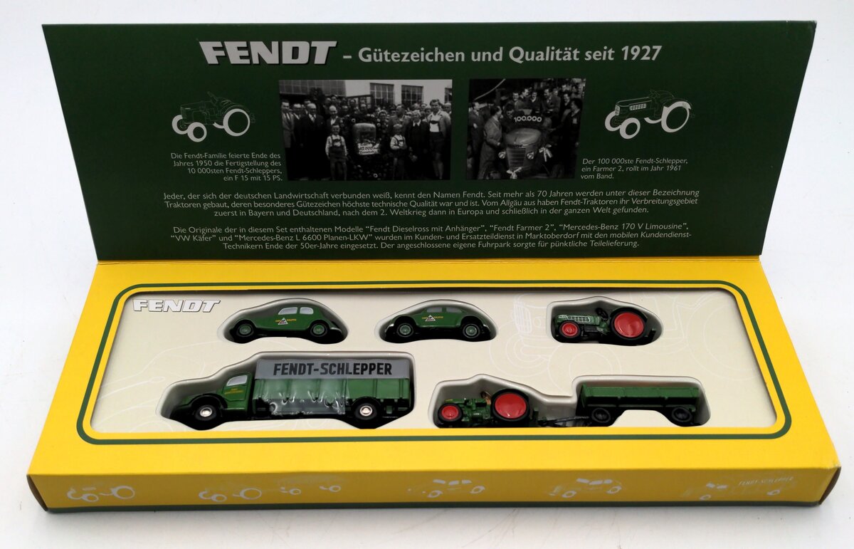 Schuco 05809 Diecast 1927 Piccolo Edition Fendt NIB