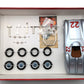 Schuco 01646 Tin-Lithograph Studio III Bausatz Wind-Up Car Kit NIB