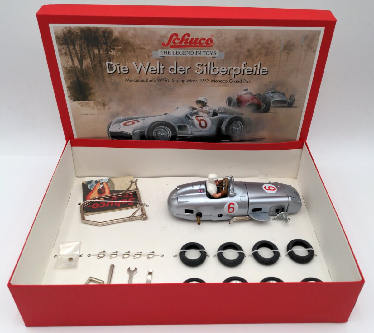 Schuco 06041 Studio VII Mercedes Benz W 196 Bausatz VG/Box