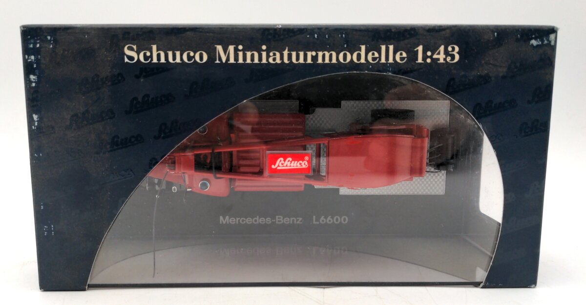 Schuco 03101 1:43 Scale Diecast Mercedes-Benz L6600 Fire Service Crane-Truck NIB