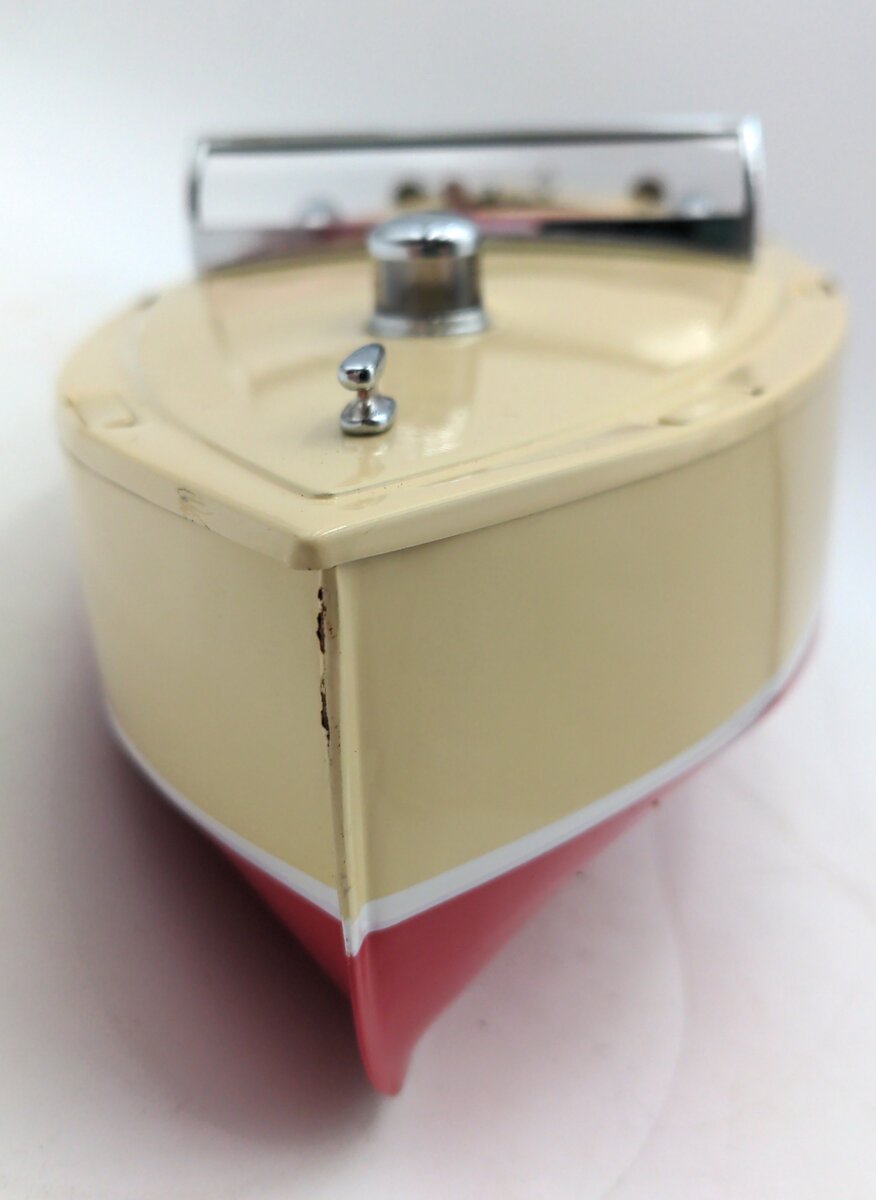 Schuco 01750 Nautico 3001 Cream Colored Wind-Up Ship EX/Box