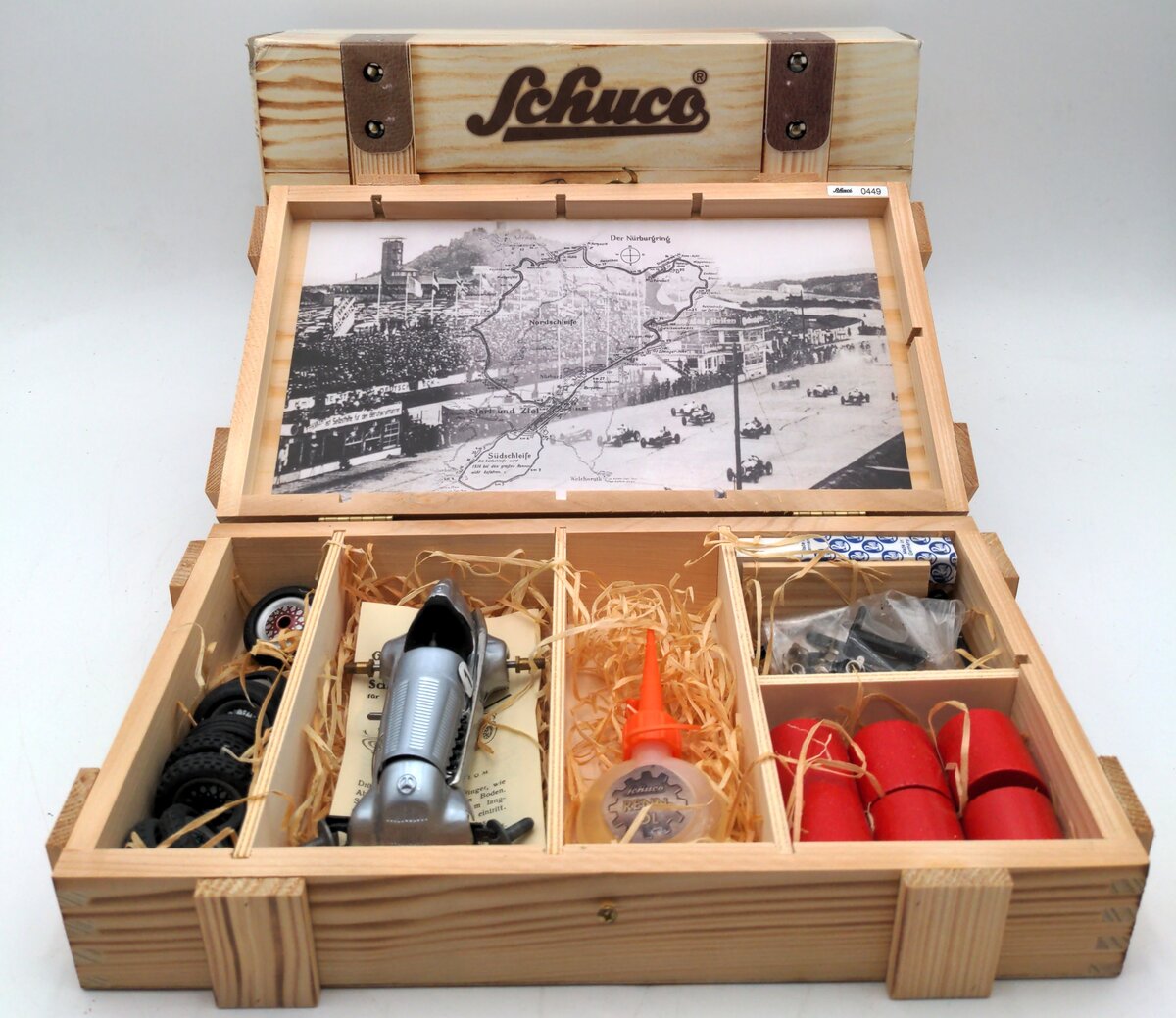 Schuco 1005 Mein Bordsteinrenner VG/Box
