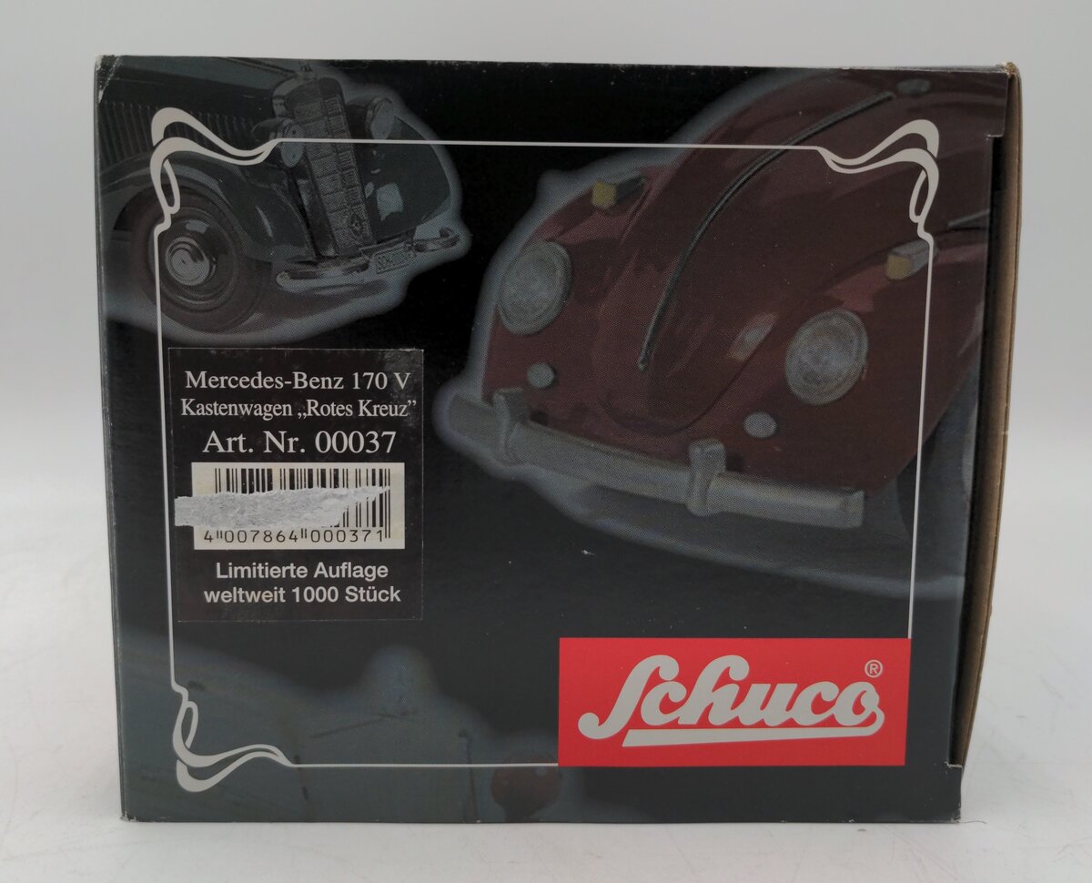 Schuco 00037 1:18 Scale Diecast Mercedes-Benz 170V Kastenwagen Rotes Kreuz MT/Box