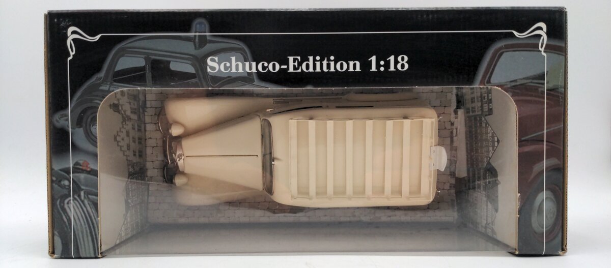 Schuco 00037 1:18 Scale Diecast Mercedes-Benz 170V Kastenwagen Rotes Kreuz MT/Box
