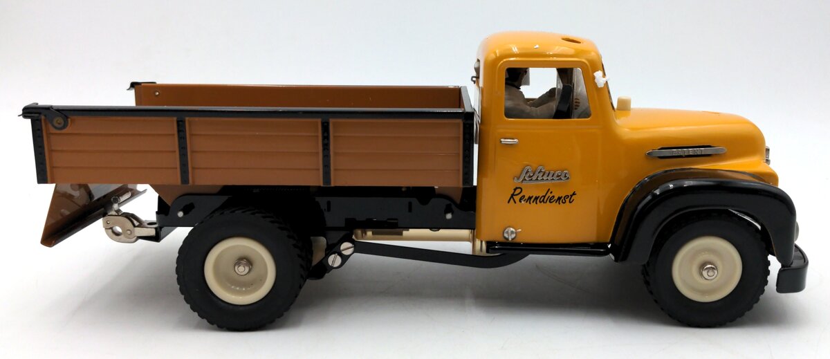 Schuco 00204 1:18 Scale Diecast Construction Pritschenwagen Renndienst NIB