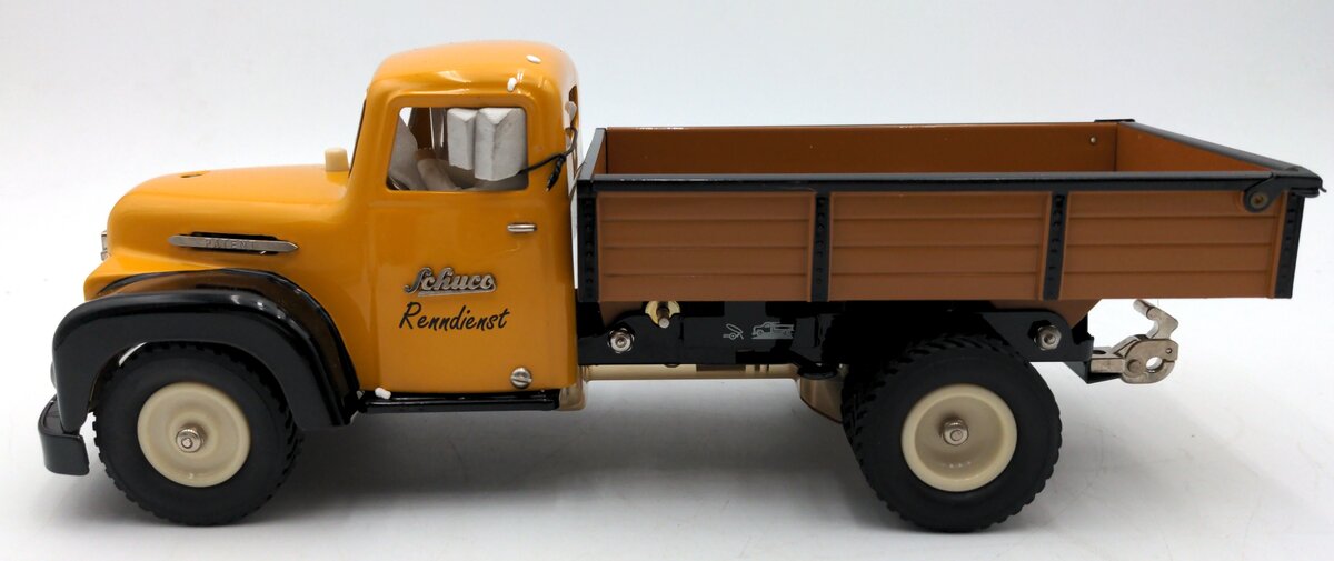 Schuco 00204 1:18 Scale Diecast Construction Pritschenwagen Renndienst NIB