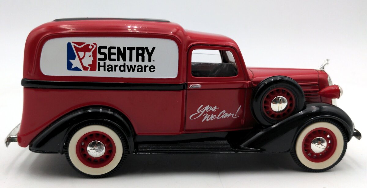 SpecCast 74004 1936 Dodge Panel Delivery Sentry Hardware Coin Bank EX/Box