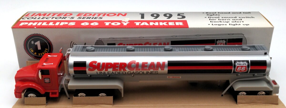 Phillips 1995 Super Clean 66 Toy Tanker LN/Box