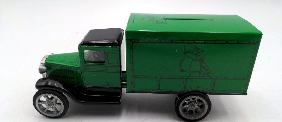 Kovap Retro C53117-000-626 1924 Moving Moneybox Bank EX/Box