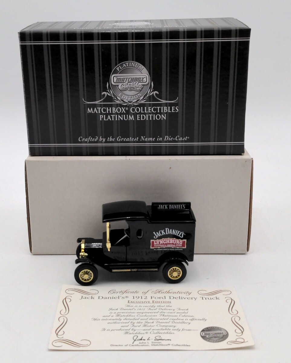 Matchbox 92540 1:43 Scale Diecast Jack Daniels 1912 Ford Model T Truck NIB