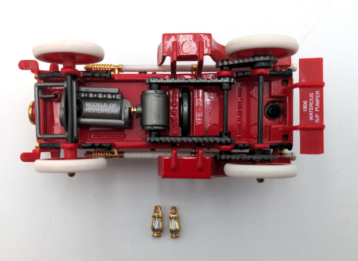 Matchbox YFE23-M 1:43 Scale Diecast 1906 Waterous Fire Pumper NIB