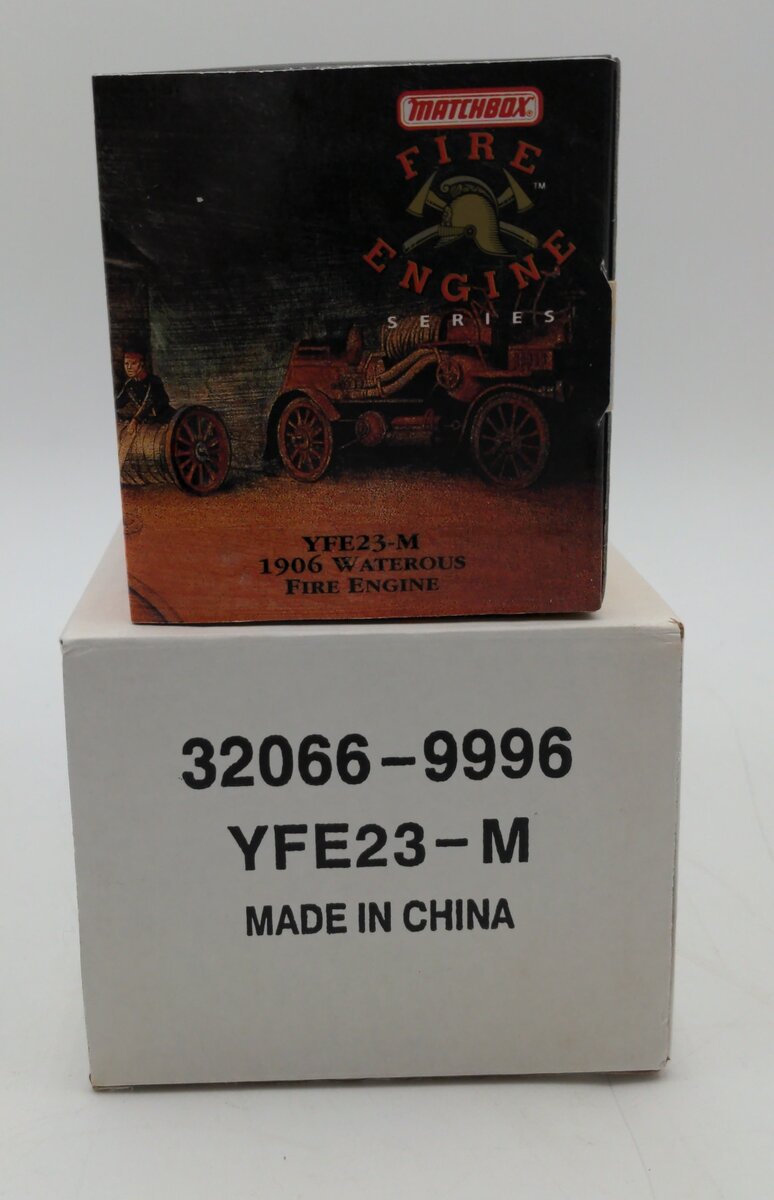 Matchbox YFE23-M 1:43 Scale Diecast 1906 Waterous Fire Pumper NIB