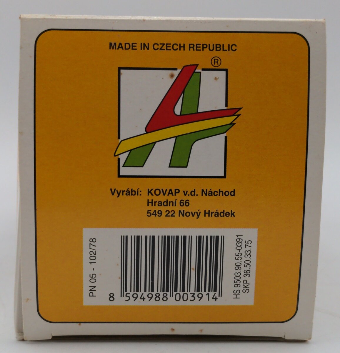Kovap Retro PN05/102-78 1:25 Scale Zetor Tractor w/ Trailer NIB