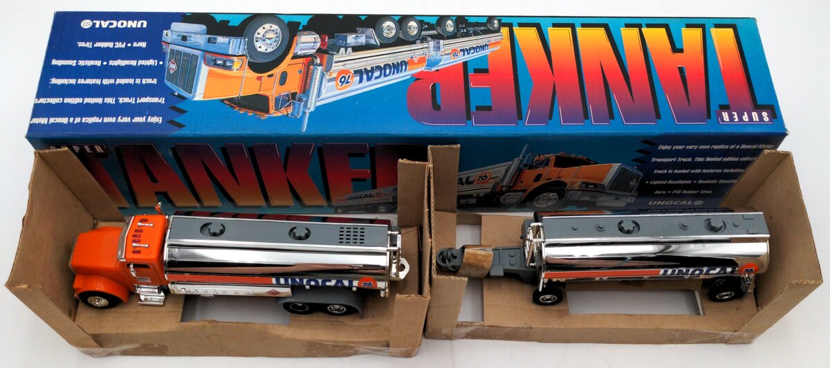 The AdGap Group Unocal 76 Super Tanker Toy Transport Truck NIB