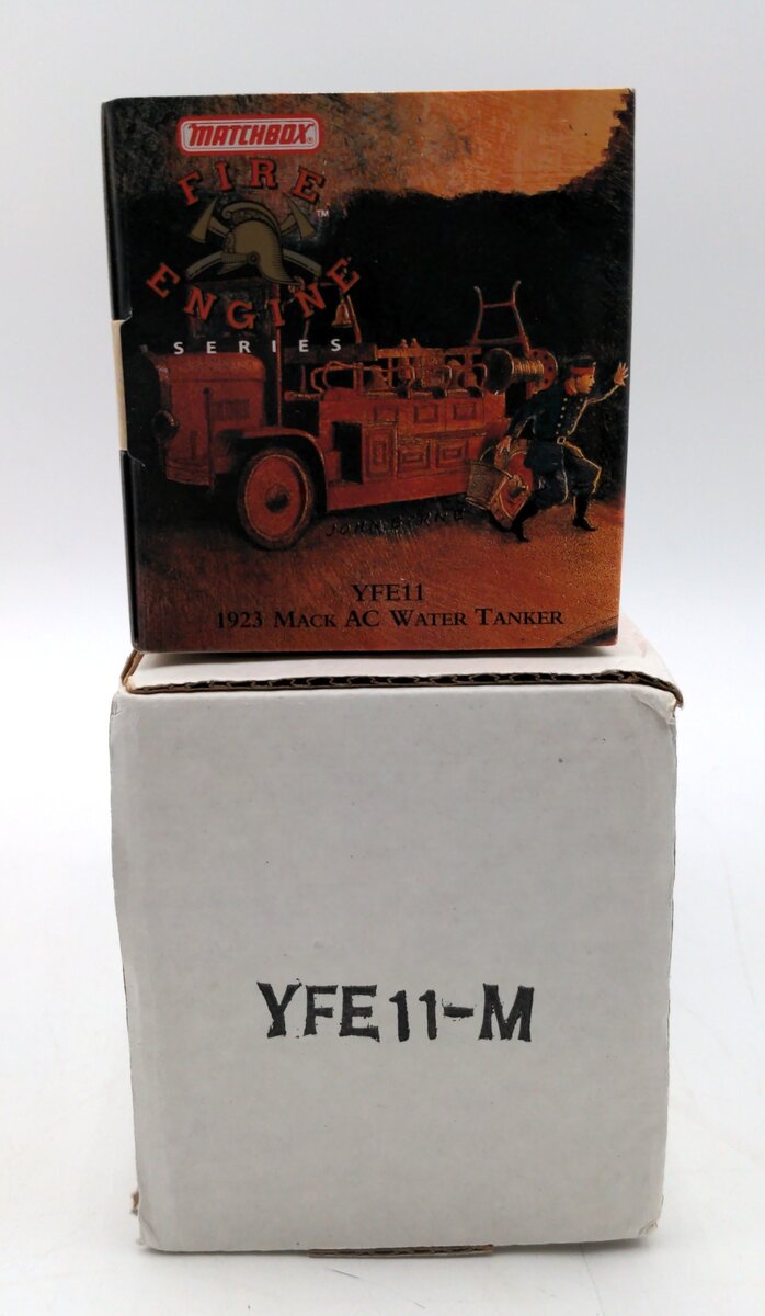 Matchbox YFE11-M 1:43 Scale Diecast 1923 Mack AC Water Tanker EX/Box