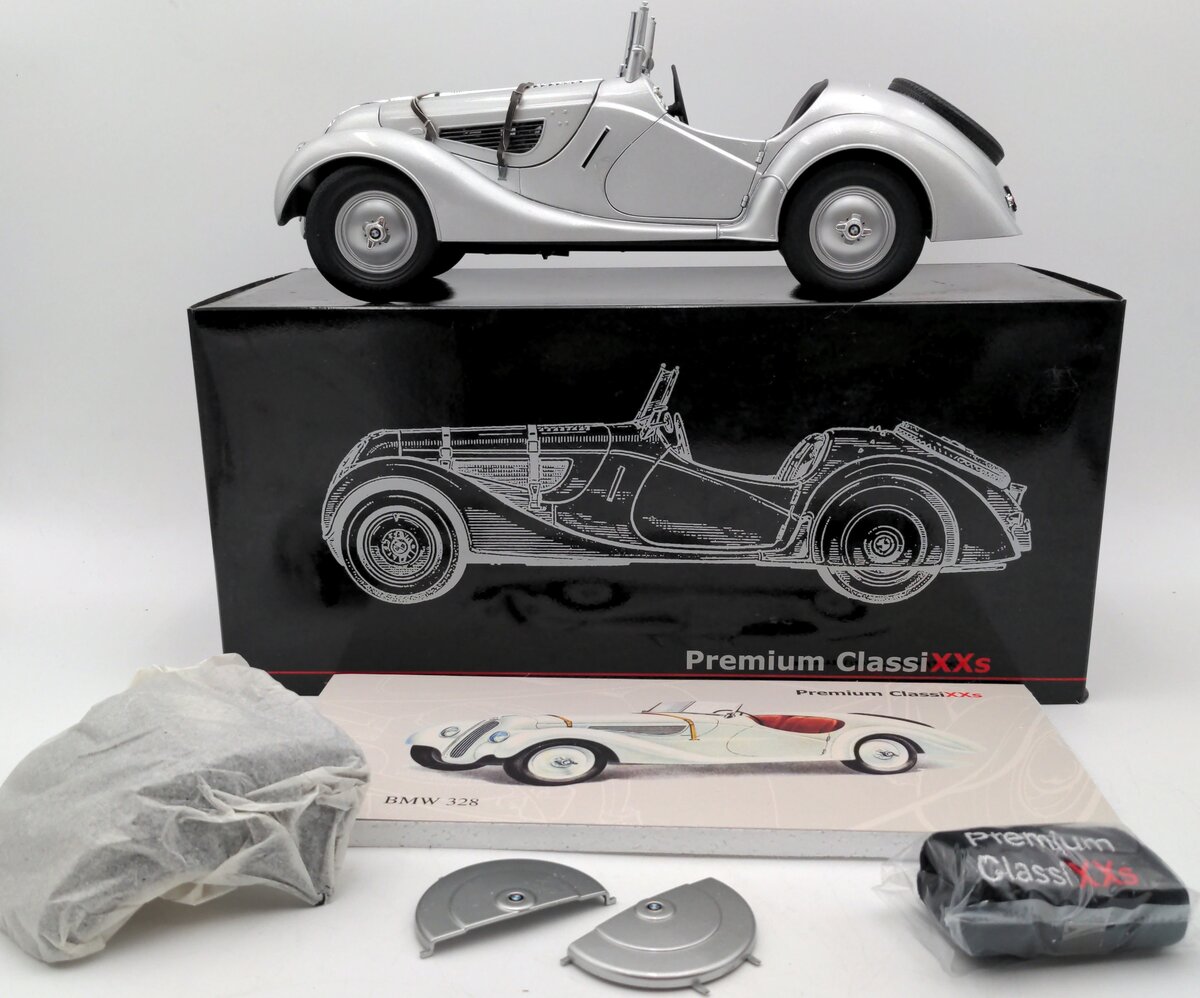 Premium ClassiXXs 10100 1:12 Scale Diecast 1936 BMW 328 Roadster NIB