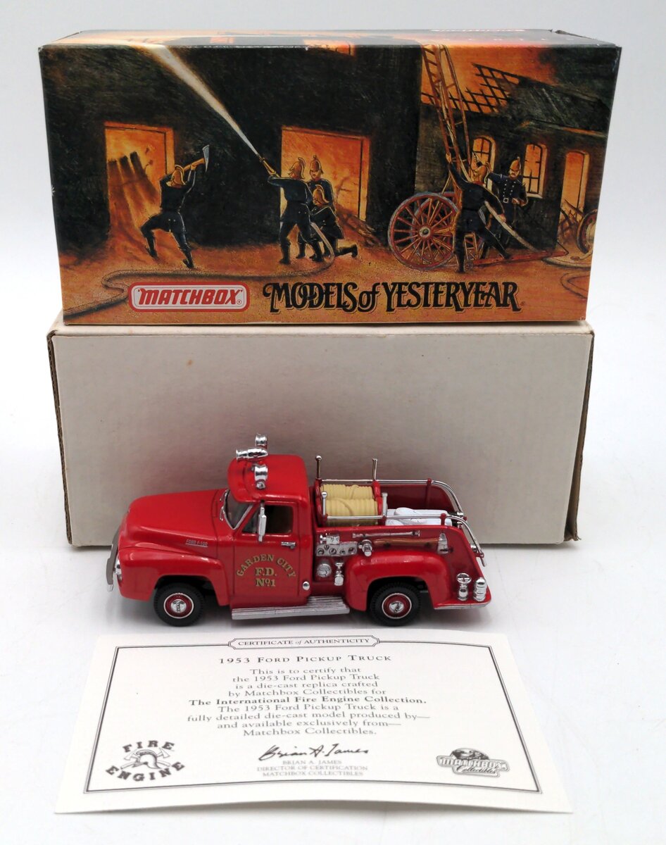 Matchbox YFE14-M 1:43 Scale Diecast 1953 Ford Pickup Truck EX/Box