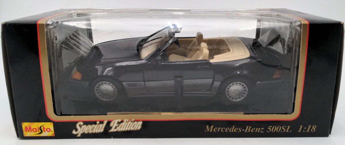 Maisto 31801 1:18 Scale Diecast Special Edition Mercedes-Benz 500SL MT/Box