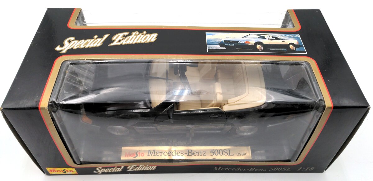 Maisto 31801 1:18 Scale Diecast Special Edition Mercedes-Benz 500SL MT/Box