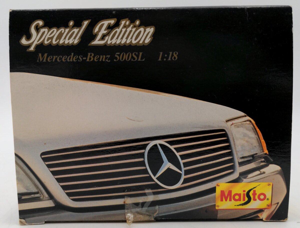 Maisto 31801 1:18 Scale Diecast Special Edition Mercedes-Benz 500SL MT/Box