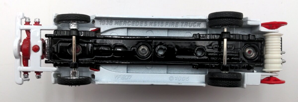 Matchbox YFE07-M 1:43 Scale Diecast 1938 Mercedes KS15 Fire Truck LN/Box