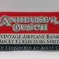 SpecCast 49011 Diecast Budweiser Ford Tri-Motor Airplane Coin Bank NIB
