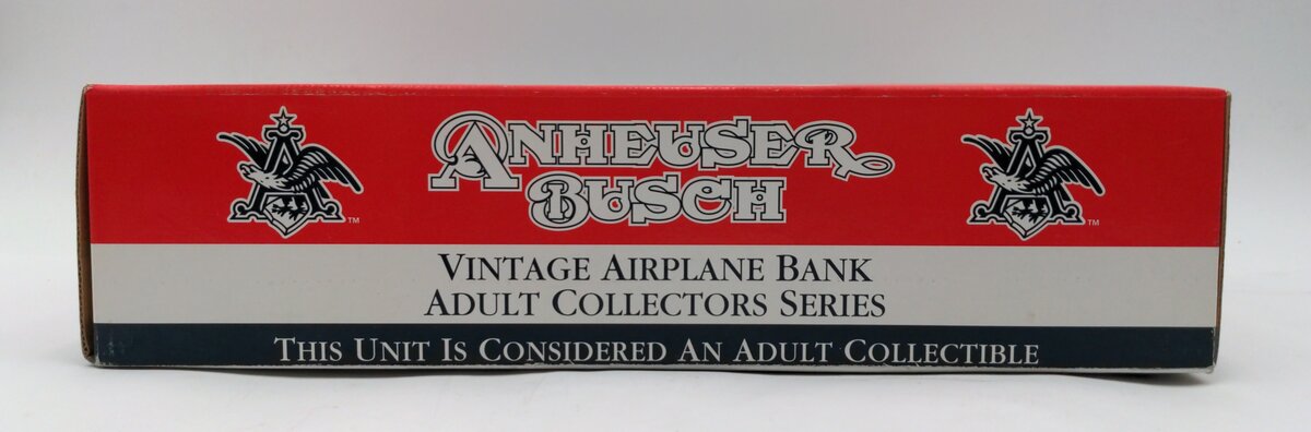 SpecCast 49011 Diecast Budweiser Ford Tri-Motor Airplane Coin Bank NIB