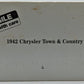 Danbury Mint 1942 1:24 Diecast 1942 Chrysler Town & County Convertible NIB