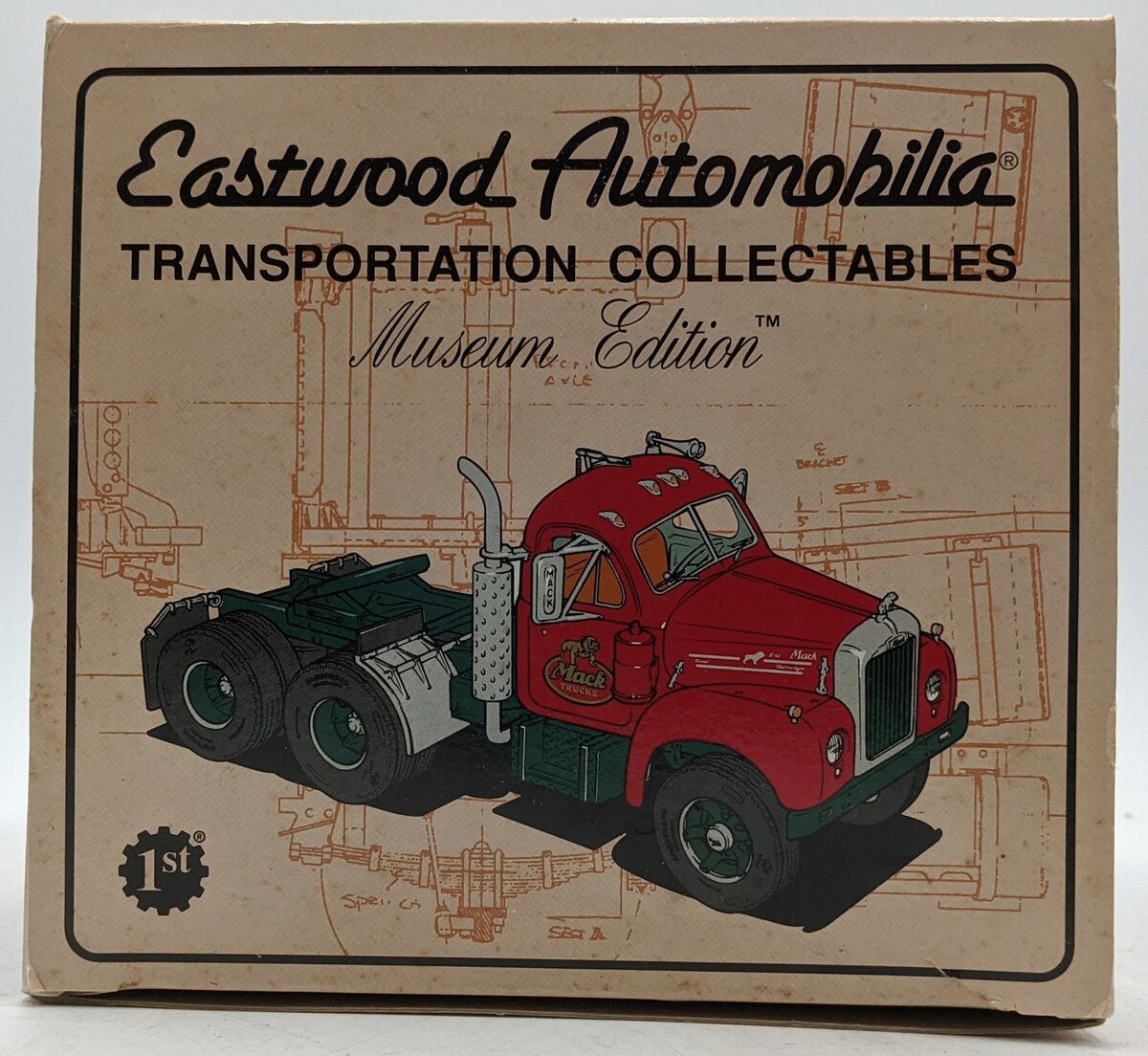 Eastwood 40-0001 1:25 Scale Diecast 1960 MACK B-61st Tractor VG/Box