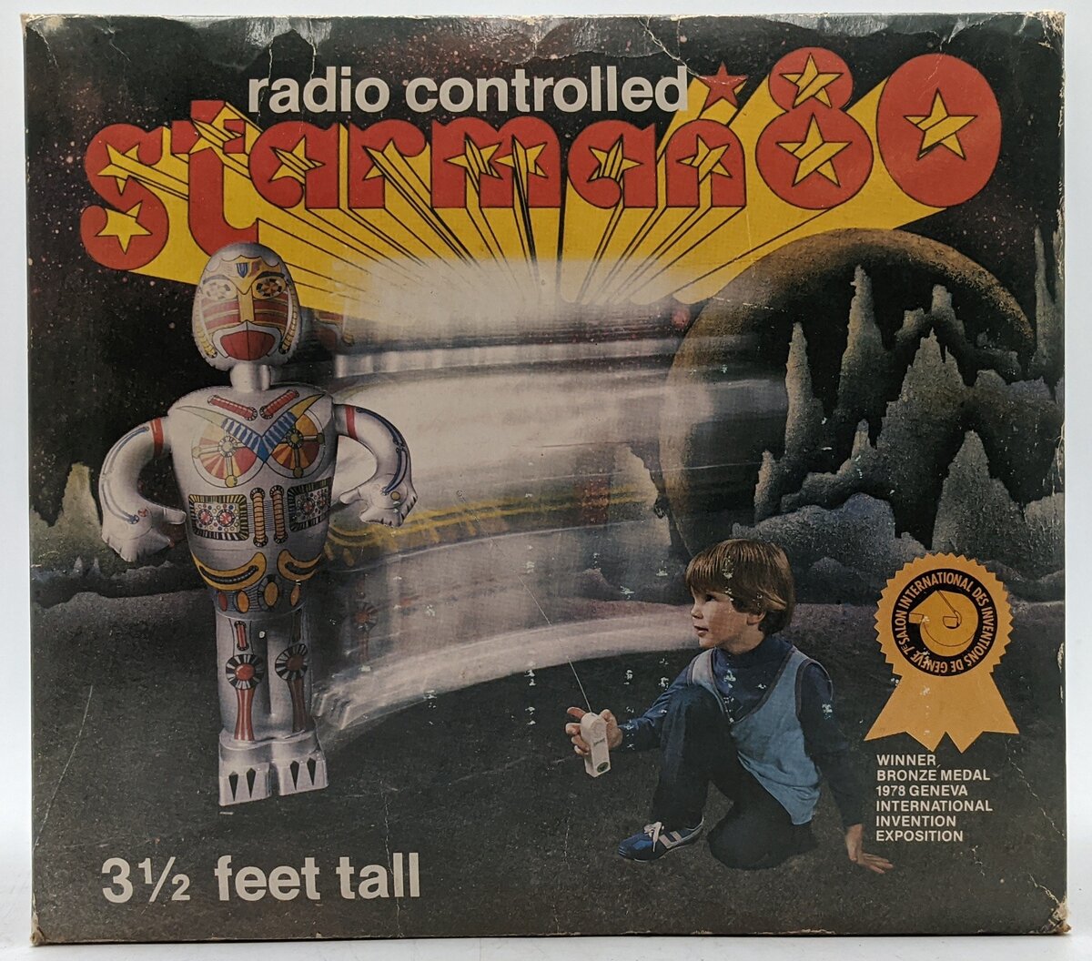 G.C.E. Inc. 9670 Starman 80-Radio Controlled Inflatable Toy EX/Box