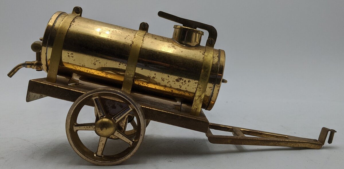 Wilesco A385 Brass Water Cart Live Steam Accessory VG/Box