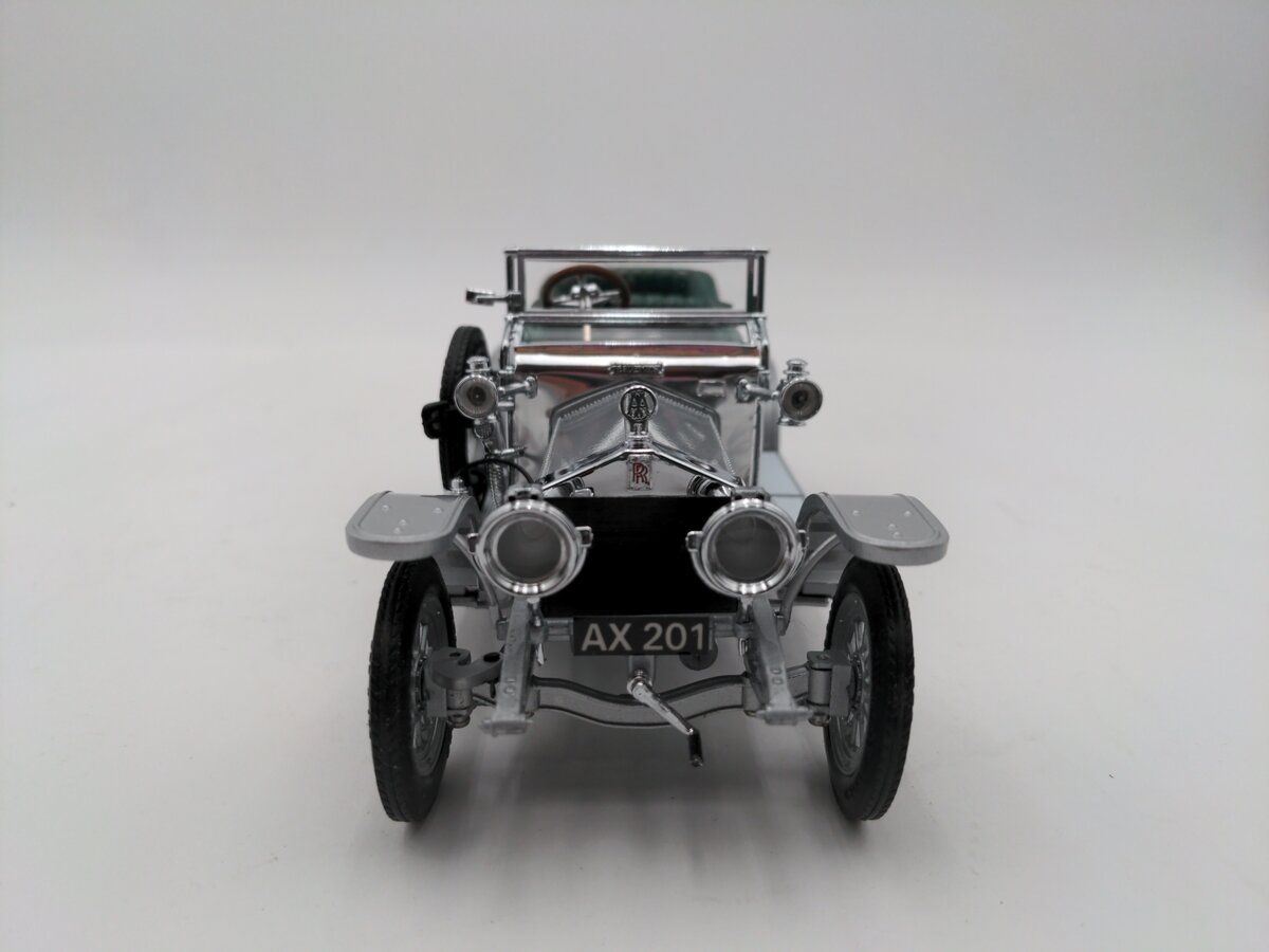 Franklin Mint B11YA73 1:24 1907 Rolls-Royce Silver Ghost VG