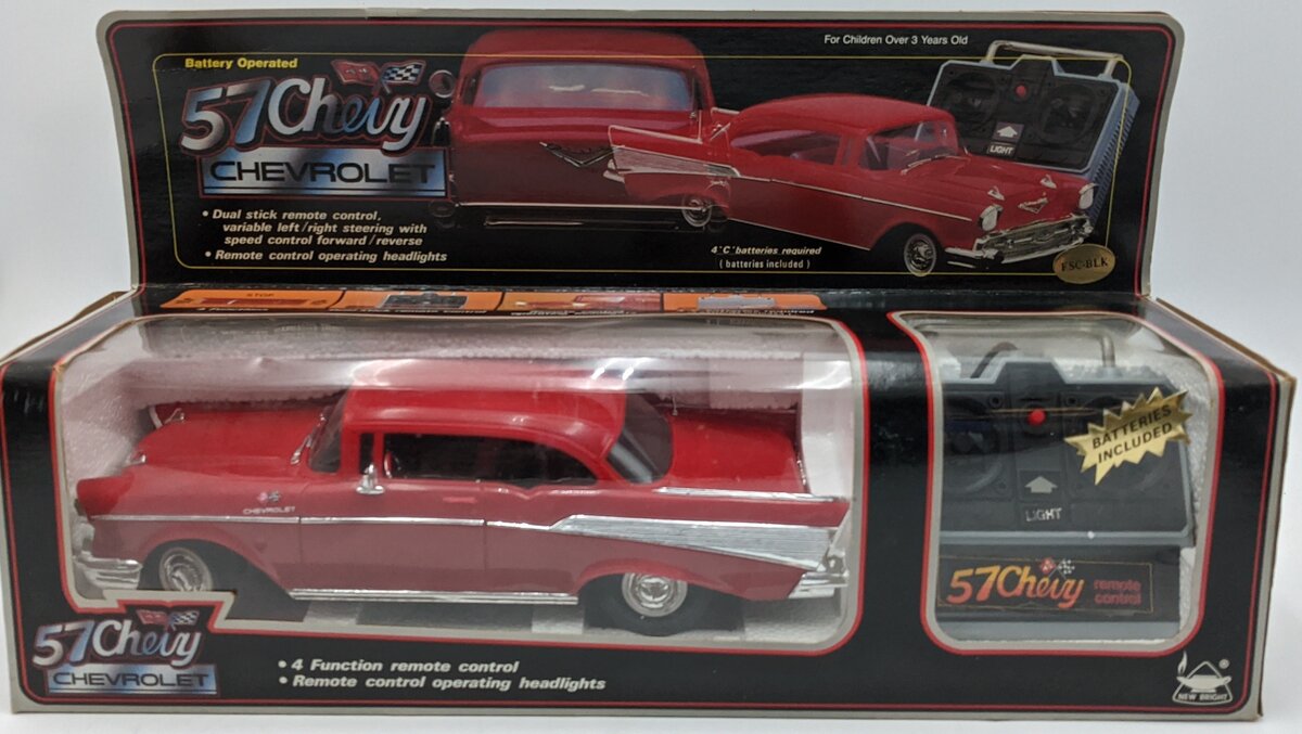 New Bright 2057 Remote Control 57 Chevy Red NIB