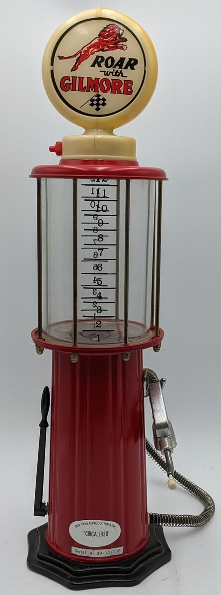 Olde Tyme Productions LD4000 Antique Fuel Pump Liquid Dispenser w/Light VG