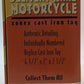 Xonex 12930 Diecast 1930's Delivery Trike Motorcycle Cast Iron Replica NIB