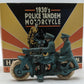 Xonex 12933 Diecast 1930's Police Tandem Motorcycle Cast Iron Replica LN/Box