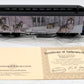 Hawthorne Village HO Moonlight Proud and Free Baggage Car - Silver Moon Express NEW