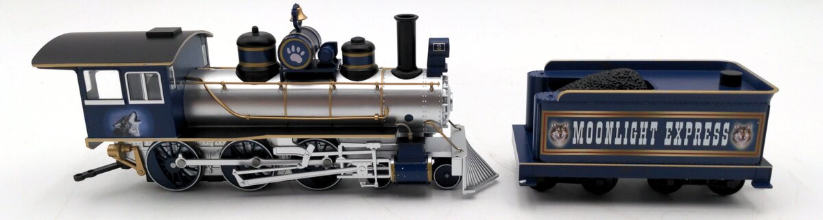 Hawthorne Village 9350763 HO Moonlight Express Steam Locomotive & Tender NEW