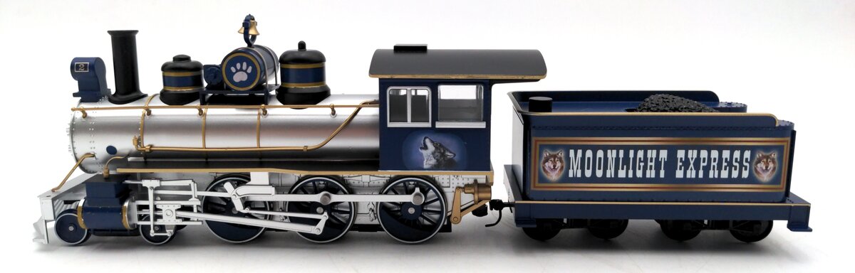 Hawthorne Village 9350763 HO Moonlight Express Steam Locomotive & Tender NEW