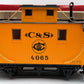 LGB 4065-G01 G Scale Colorado & Southern Yellow Caboose VG/Box