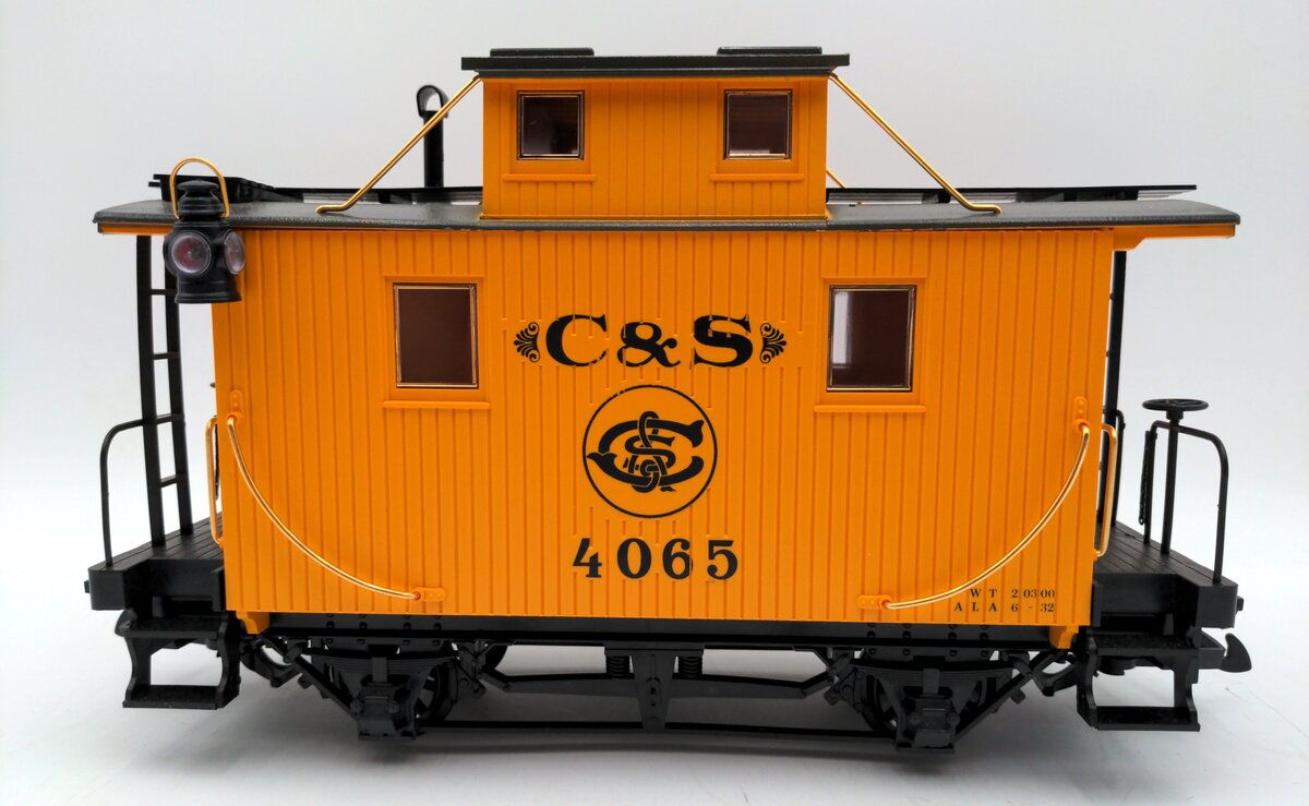 LGB 4065-G01 G Scale Colorado & Southern Yellow Caboose VG/Box