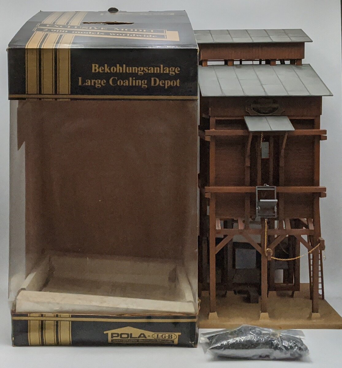 Pola 1938 G Scale Limited Edition Large Coaling Depot EX/Box