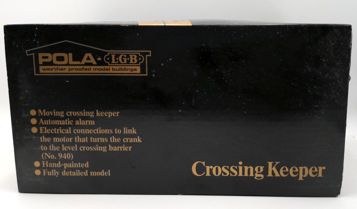 Pola 1937 G Scale Schrankenwarter Crossing Keeper VG/Box