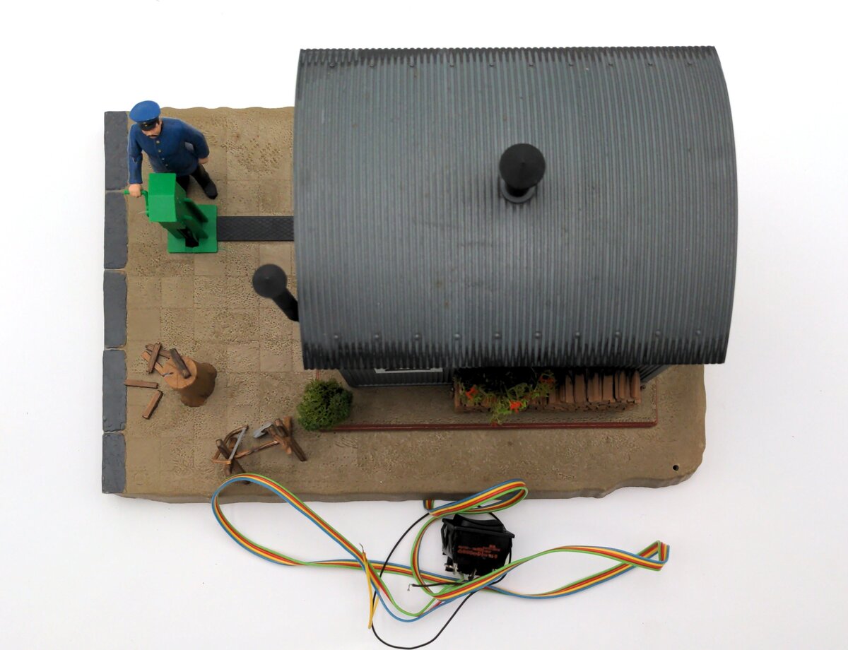 Pola 1937 G Scale Schrankenwarter Crossing Keeper VG/Box