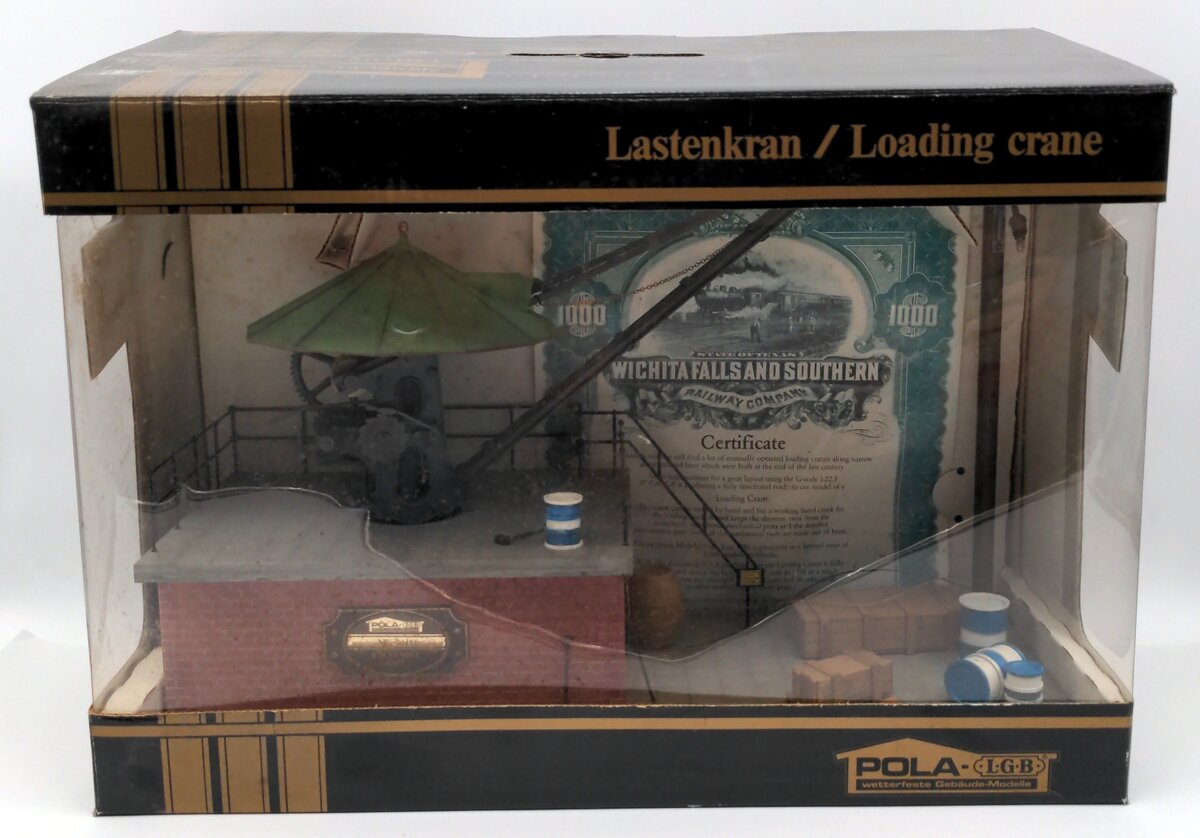 Pola 1939 Lastenkran Loading Crane VG/Box