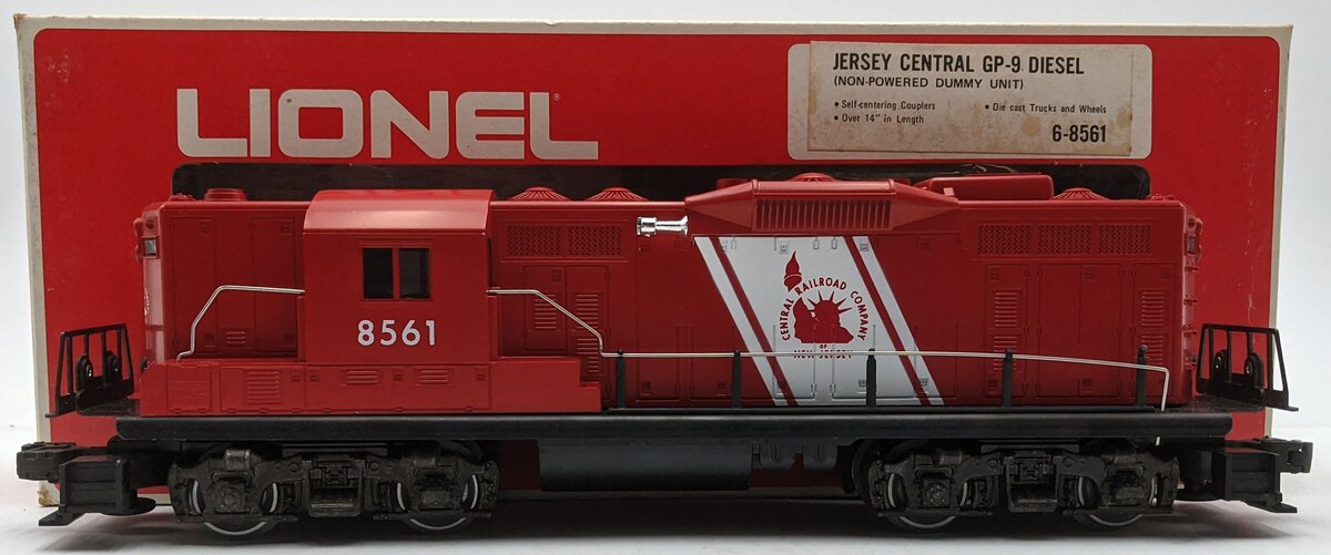 Lionel 6-8561 O Jersey Central GP-9 Non-Powered Diesel Locomotive NIB